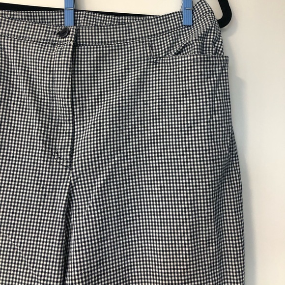 Gingham Tailored Pant - Size 12 - Picture 2 of 5